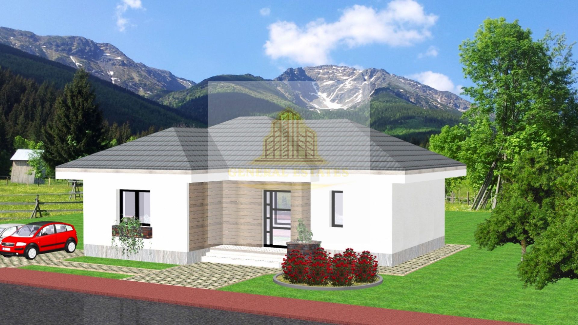 Casă individuală cu 3 camere de vânzare în Hărman - Poză 1