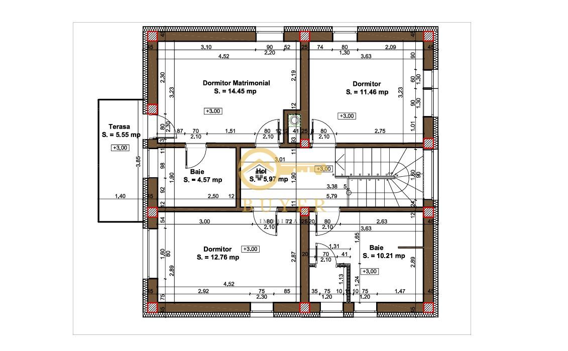 Casa single, finisata LA GRI- Talmaciu, zona cu peisaj superb, 400 mp - Poză 7