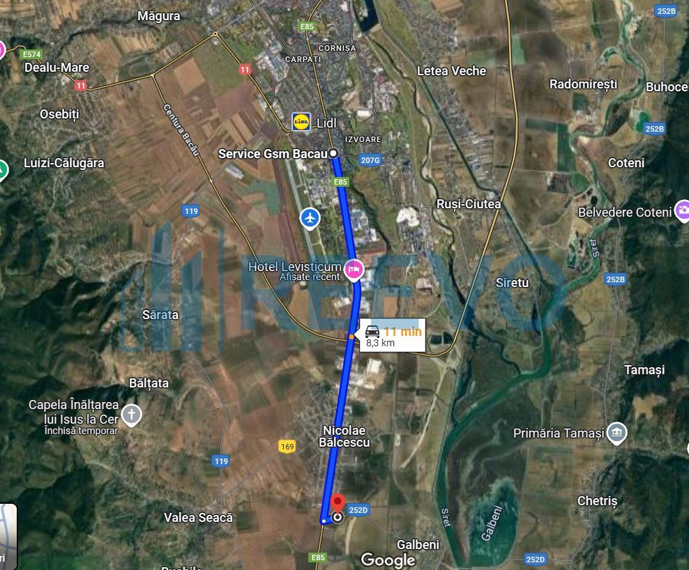 Teren de vânzare, Com. Nicolae Bălcescu, Jud. Bacău - Poză 2