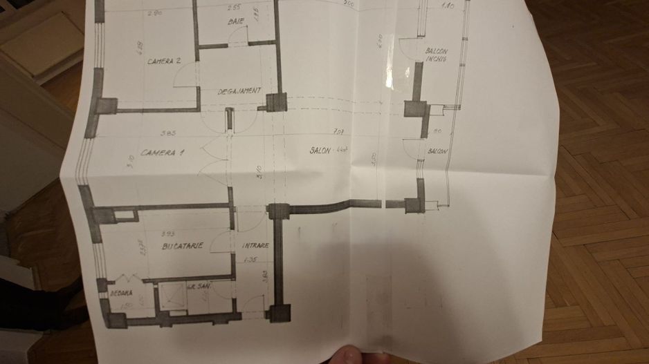 Apartament de inchiriat 3 camere Ultracentral Metrou Universitate L349 - Poză 9