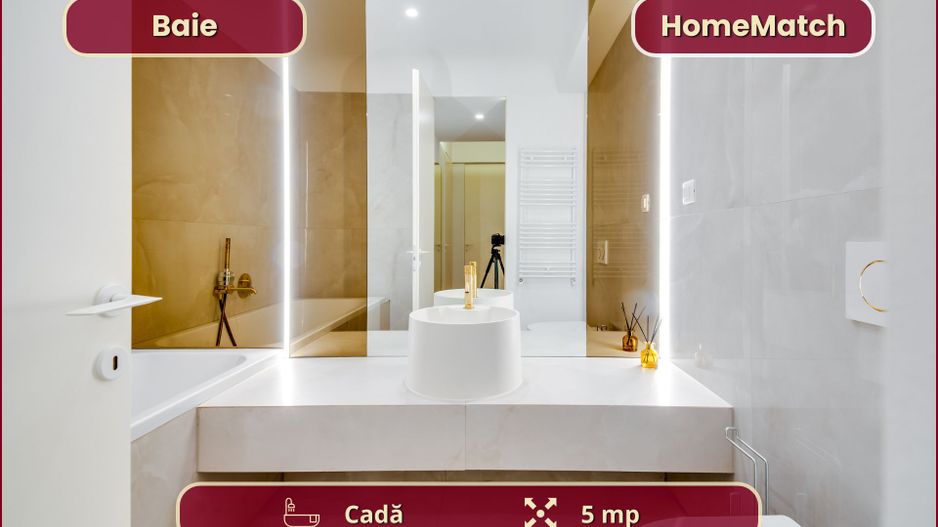 Cortina North || 2 camere || Finisaje de lux || Parcare || Piscină - Poză 8