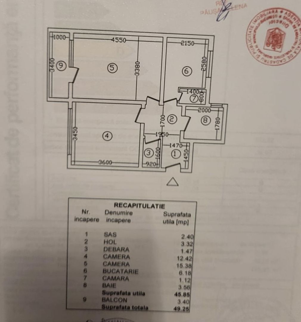 Apartament cu doua camere, Drumul Gazarului, 75.000€ - Poză 11