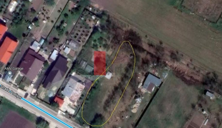 Teren intravilan 1200 mp  Cornetu - strada Podisor - toate utilitatile - Poză 1