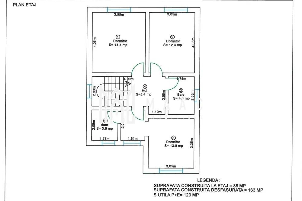 Casă individuală I 5 camere I 120mpu I Curte I Șura Mică - Poză 4