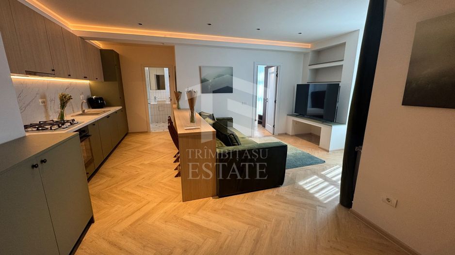 Voluntari - Craiovei 2 Camere Lux 1/1 46 mp Bloc 2025 Prima Inchiriere - Poză 3