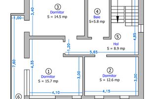 Casă individuală modernă P+1 | 120 mp utili | Teren 486 mp | Șura Mică - Poză 5