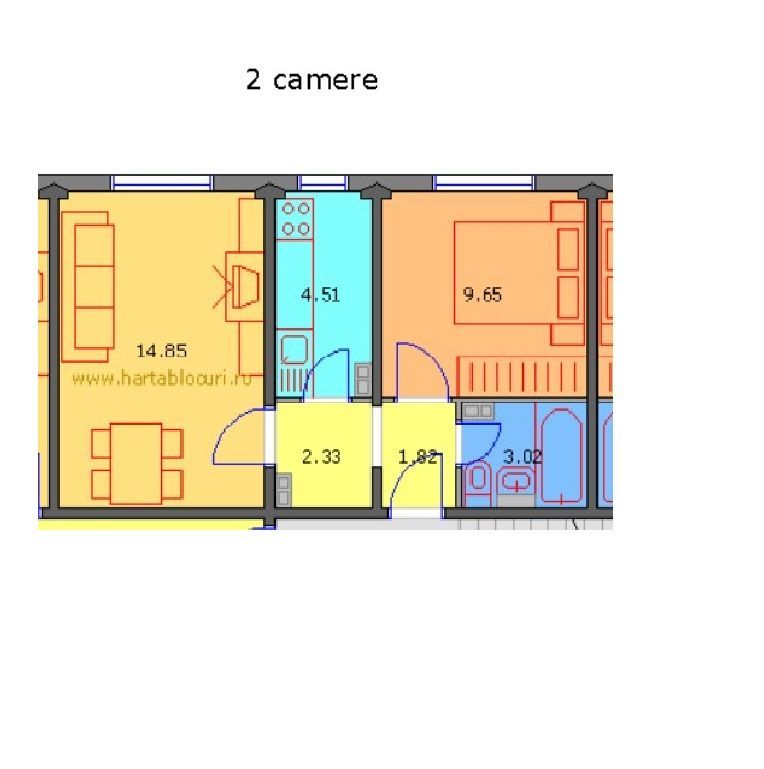 De vanzare apartament 2 camere Drumul Taberei, Valea Ialomitei - Poză 9