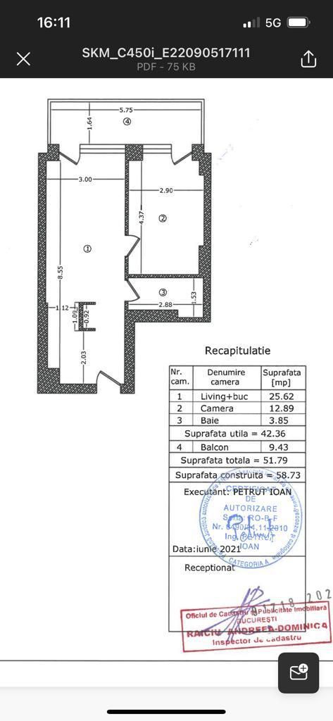 Apartament 2 camere Bucurestii Noi | Complex Marmura Residence - Poză 20