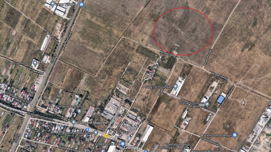 Teren Magurele 2000 mp zona strada Fermei - Poză 3