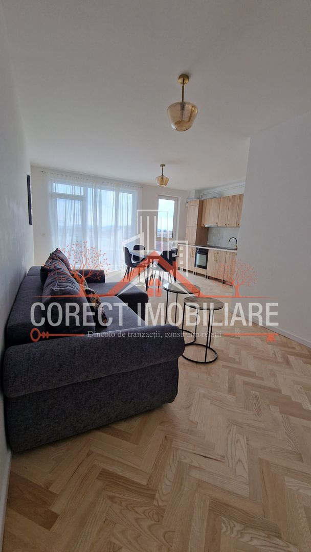🏢 De închiriat–Apartament modern, strada Grănicerilor, Bistrița 430 € - Poză 1