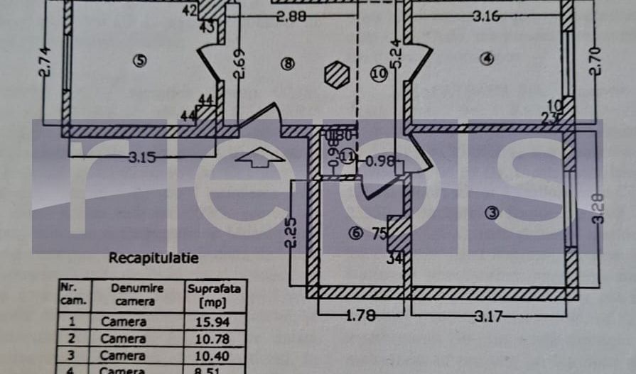 VANZARE - 4 -CAMERE DECOMANDAT - PIATA  VICTORIEI - Poză 26