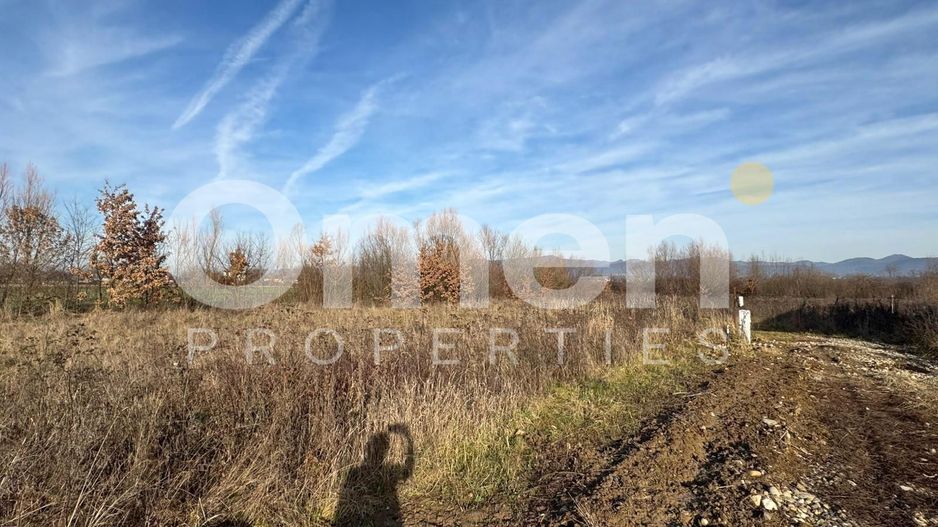 Teren de vânzare 8,9 ari + cotă parte drum – proiect duplex aprobat - Poză 1