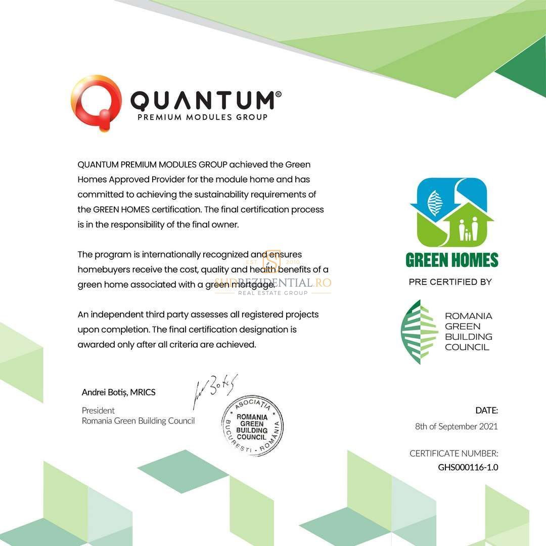 Vila 4 camere, ansamblu exclusivist, Quantum OxyGo Park Vidra - Poză 13