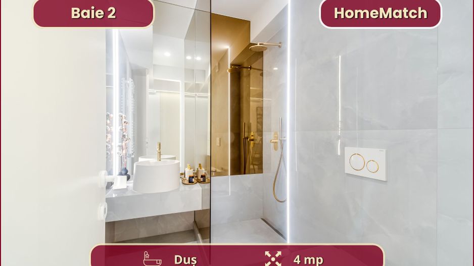 Cortina North || 2 Dormitoare || Amenajat premium || Comision 0% - Poză 11