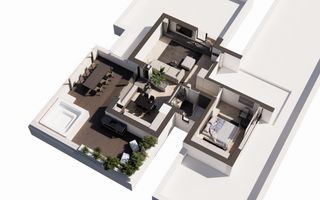 Apartament PREMIUM 2 camere + Terasa 42 mp | Prima Inchiriere | Dumbravita - Poză 8