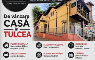 Casa de vanzare P+1 suprafata 215 mp - central - in Tulcea