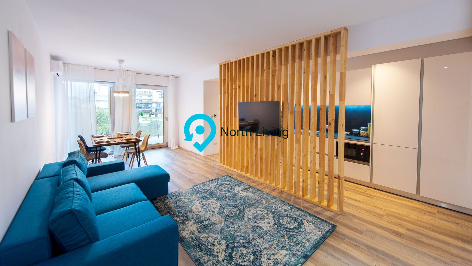 2 camere modern | Parcare | Terasă | Vedere lac - Poză 3