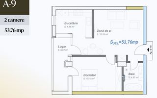 Investeste inteligent - 2 cam, design modern, zona de nord, Timisoara - Schiță 8
