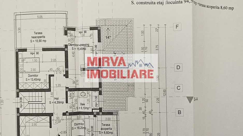 🏡 Vilă luminoasă, 4 camere, cu teren generos – Com. Plopu - Schiță 62
