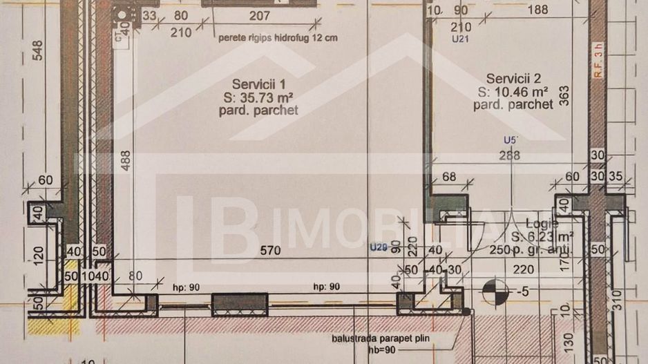 Spatiu de inchiriat, 55mp, parcare, Zona Maurer Residence - Poză 10