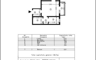 Apartament 2 camere, etaj 3/10, cu lift, Alexandru cel Bun, la bulevard - Poză 1