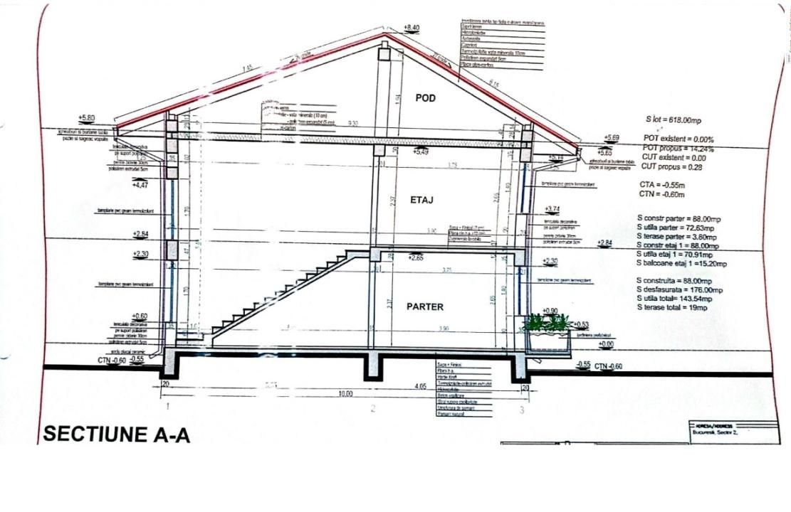 Vila 5 camere cu piscina,teren 618mp,constr.2011,Colentina-Andronache - Poză 4