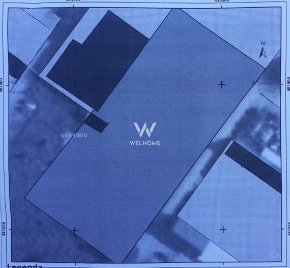 Teren intravilan de inchiriat - 3222 mp - in Viile Sibiului - Schiță 5