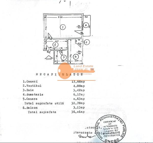 Garsonieră decomandată –  Dristor - Schiță 7