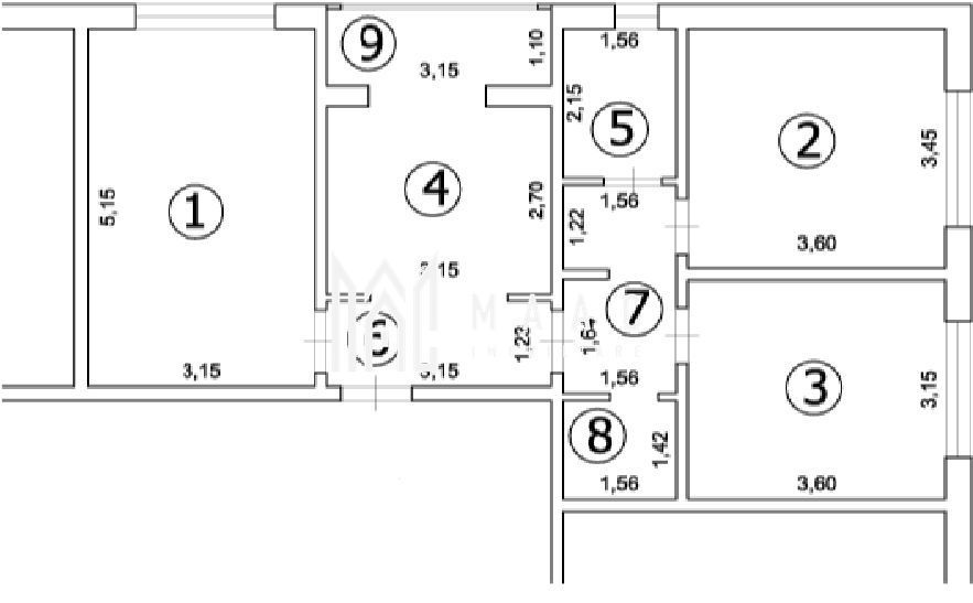 Apartament 3 camere | 70MPU | Etaj 4 | Zona Vasile Aaron - Poză 11