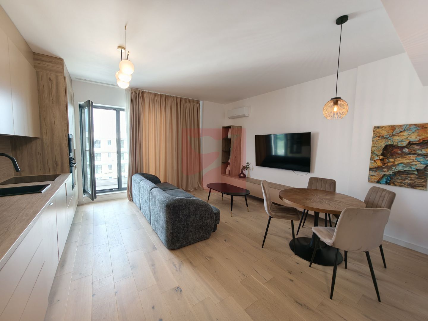 3 camere, nou, balcon mare, Pipera - Voluntari, complex First Estates - Poză 1