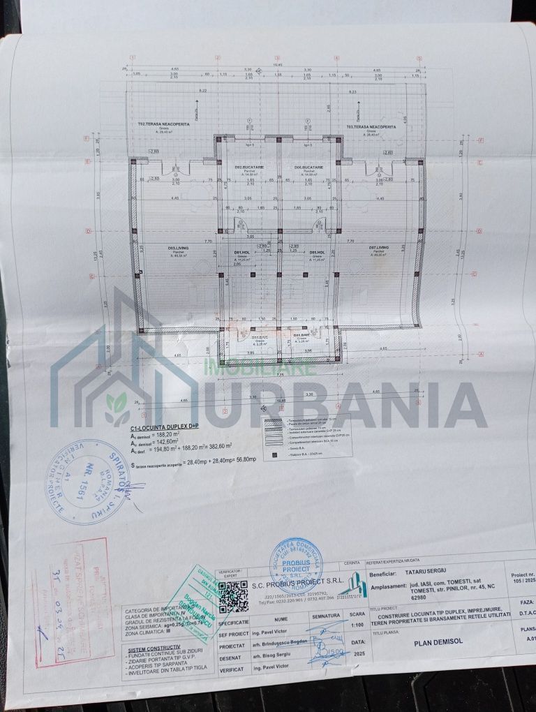 Casa tip duplex în tomesti - Poză 8