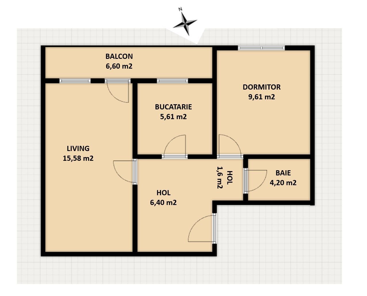 Apartament de vanzare 2 camere Siretului colt cu Calea Dumbravii Et 3 - Poză 13