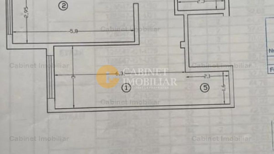Ap cu 2 camere 57mp ideal pentru investitii zona Tatarasi - Poză 6