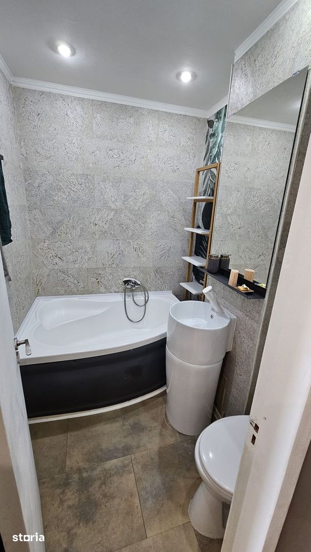 Apartament 2 camere renovat, mobilat modern, cat friendly, etaj 9, Mega Mall - Poză 9
