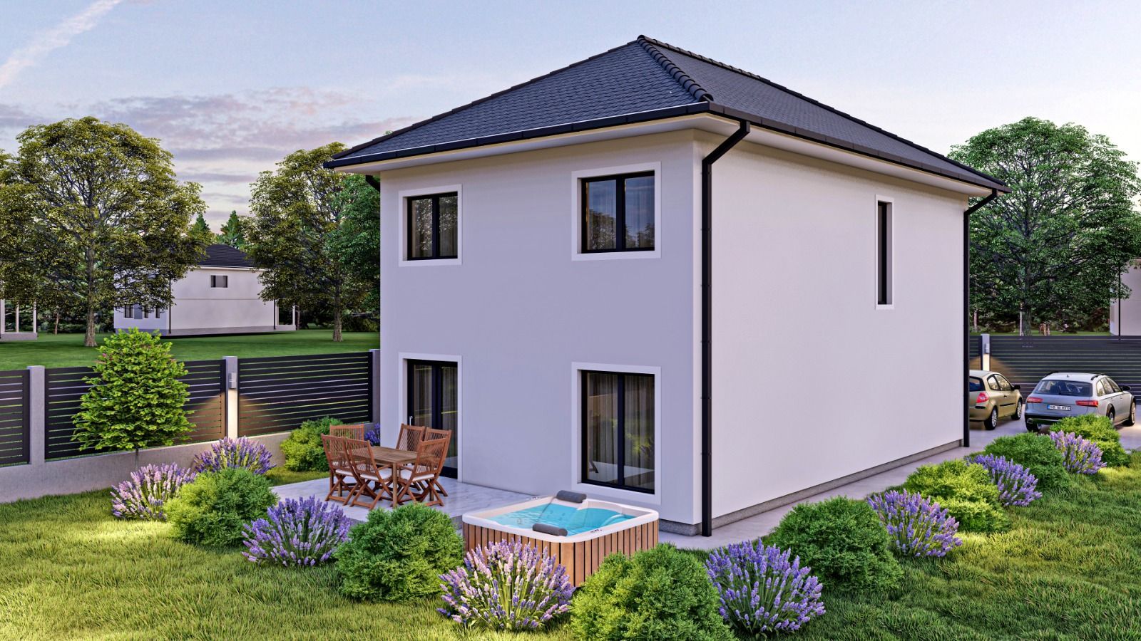 Casă individuală 326 mp teren - La cheie - Cristian, Sibiu - Poză 2