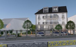 Cladire birouri D-P-2Et+M lift,ultracentral cu parcare,950mp - Poză 3