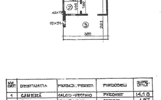 Garsonieră tip studio | Central - Cișmigiu - Schiță 12