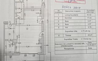 Apartament premium 2 camere si terasa, Aparatorii Patriei, Comision 0% - Schiță 14