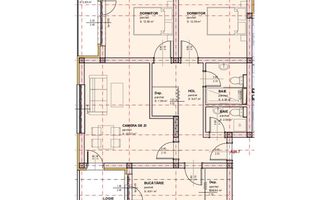 Apartament 3 camere si doua balcoane - Selimbar, Sibiu - Schiță 11