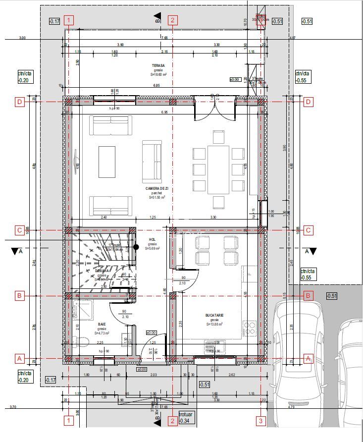 Casa individuala noua cu teren generos in Sura Mare - Sibiu - Schiță 6
