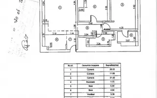 Apartament 3 camere Aviatiei | Loc de parcare - Schiță 23