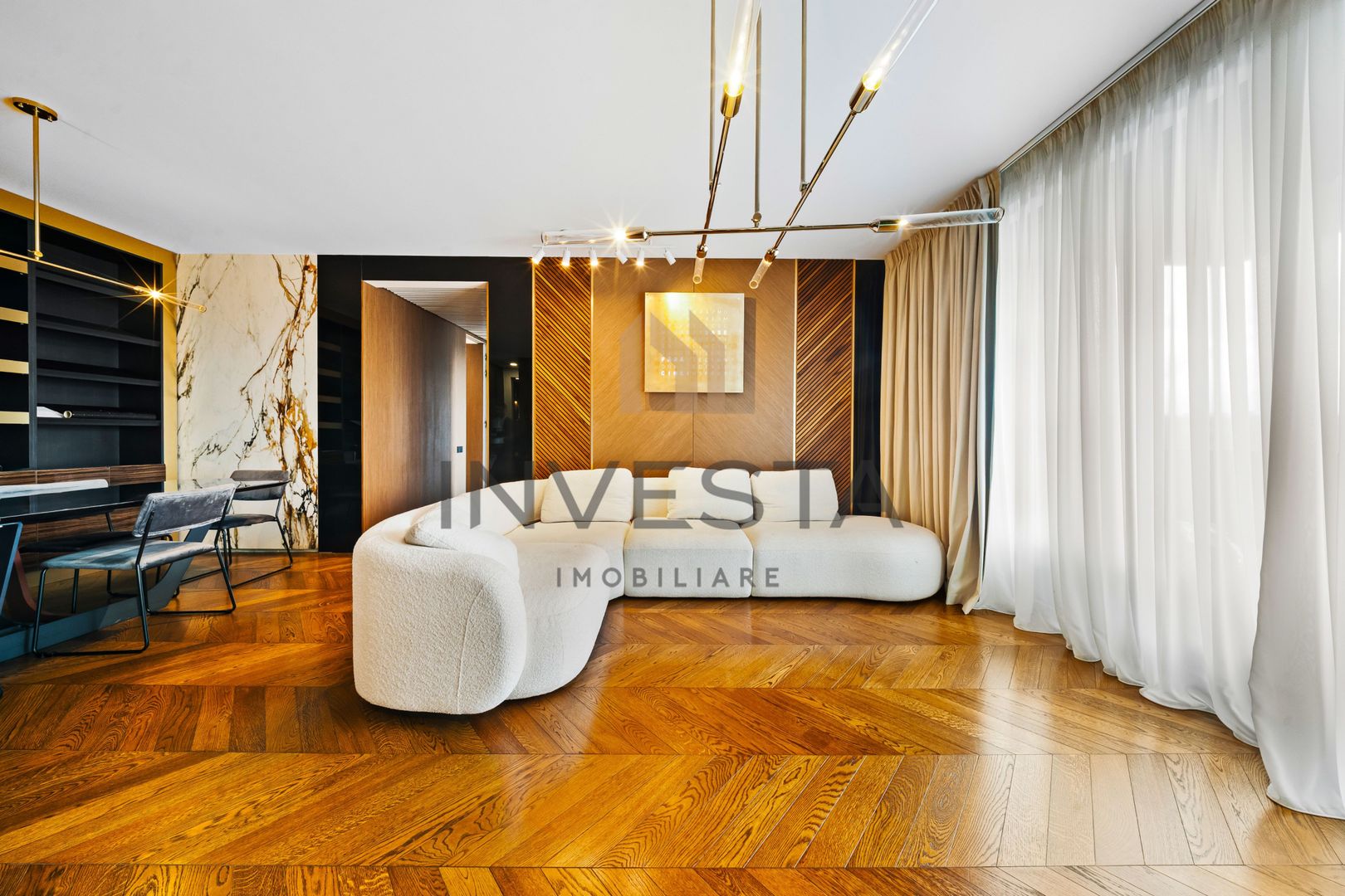 Apartament 4 Camere cu 2 Parcari subterane + 2 Balcoane, Ultrafinisat - Poză 2