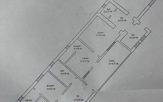 Casă / Vilă cu 5 camere de vânzare în zona Someseni - Schiță 2