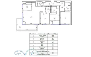 4 CAMERE || VIEW SPECTACULOS UpSite || FLOREASCA+boxa si loc de parcare incluse - Schiță 25