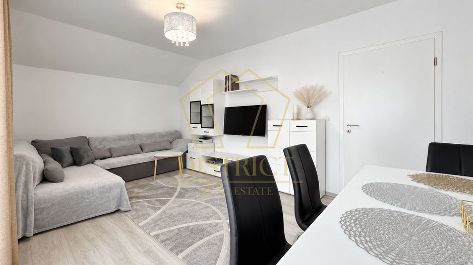 Apartament cu 2 camere mobilat | Etajul 1 | 57 mp utili | in Giroc la asfalt. - Poză 5