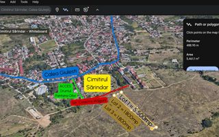 GIULESTI | Teren intravilan PUZ V3a2 9000mp ideal terenuri de sport - Poză 3