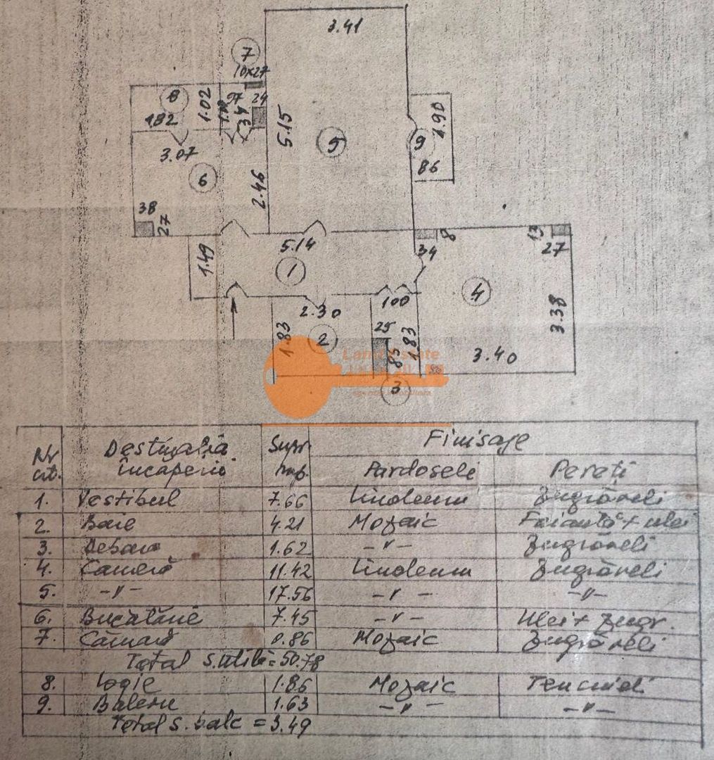 Apartament 2 camere decomandat | Rahova | bloc reabilitat 2025, clasa A - Schiță 10
