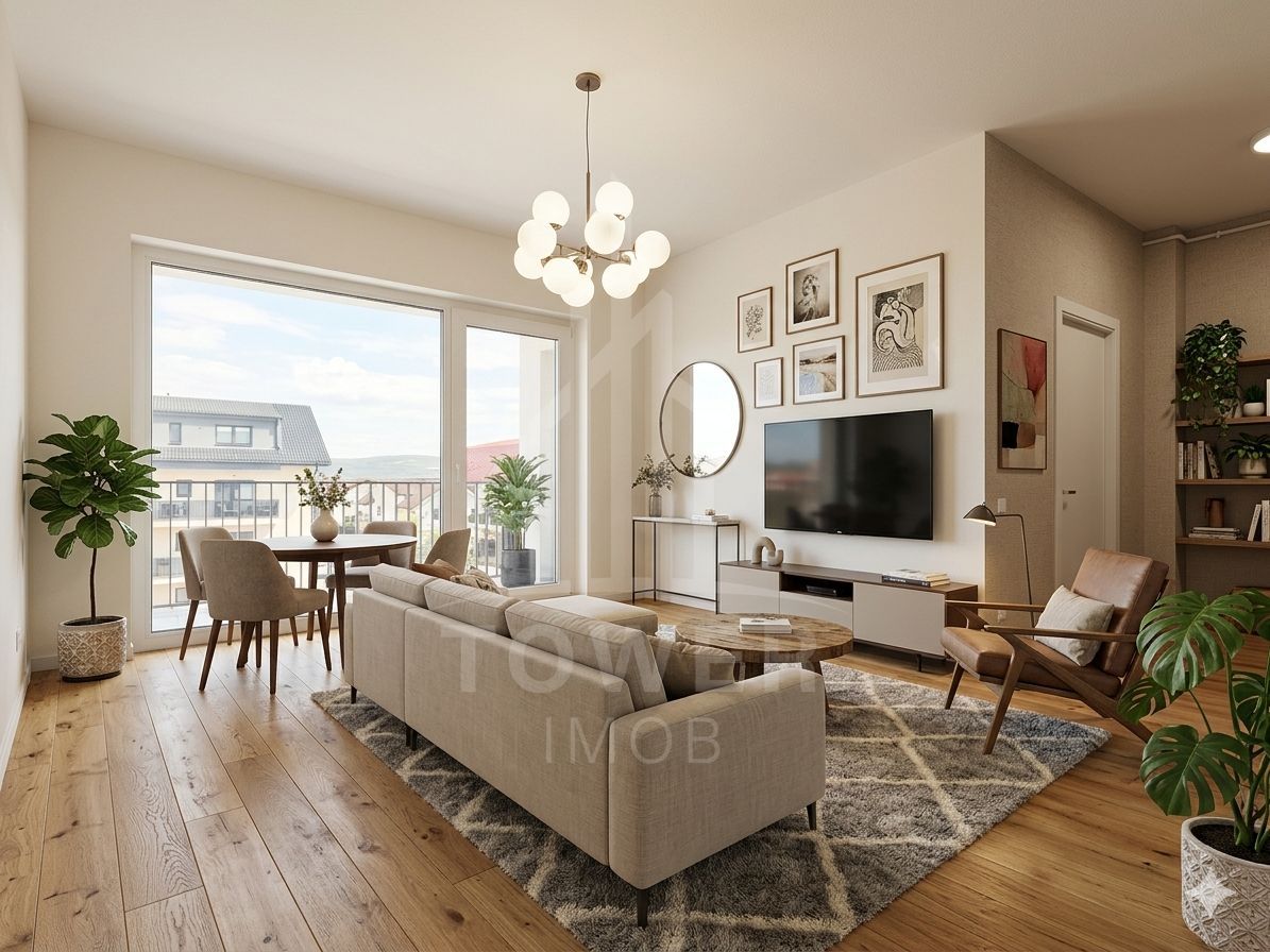 Apartament 2 camere decomandate 61 utili Selimbar|P.Brana - Poză 1