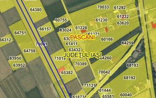 Teren intravilan de vânzare, Pașcani (Iași), Strada Crizantemelor, 3.962 mp - Poză 4