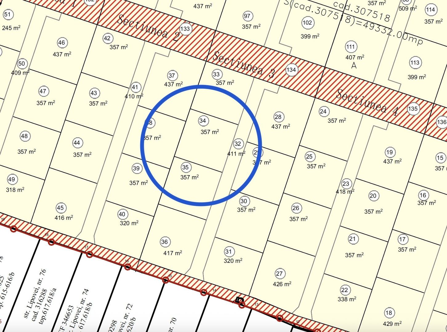 Super teren intravilan in Micalaca Parcela 34 - Poză 3